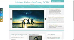 Desktop Screenshot of melissafishergoldman.com